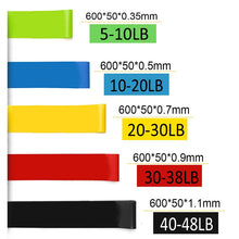 Load image into Gallery viewer, 5Pcs/lot Fitness Yoga Resistance Bands

