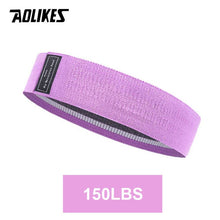Load image into Gallery viewer, AOLIKES Durable Hip Circle Band Yoga Anti-slip
