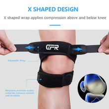 Load image into Gallery viewer, Knee Support Patella Stabilizer Strap Band Tendon Brace Pain Sports Gym Joint HG
