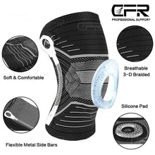 Load image into Gallery viewer, Knee Brace Support Meniscus Arthritis Pain Relief Running Patella Stabilizers HG
