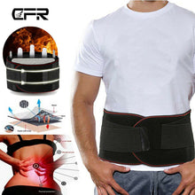 Load image into Gallery viewer, Lower Back Support Belt Lumbar Pain Herniated Disc Strain Sciatica Heating Brace
